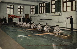 Syracuse University - Rowing Tank in Gymnasium New York Postcard Postcard Postcard