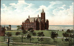 John Crouse College at Syracuse University New York Postcard Postcard Postcard