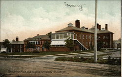 University of Michigan - Old Hospital Ann Arbor, MI Postcard Postcard Postcard