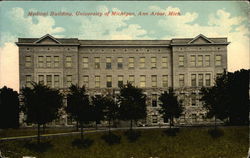 Medical Building, University of Michigan Postcard