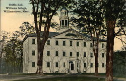 Griffin Hall, Williams College Williamstown, MA Postcard Postcard Postcard