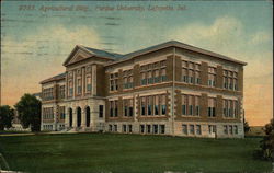 Agricultural Building, Purdue University Postcard