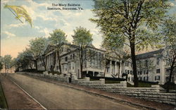 The Mary Baldwin Institute Staunton, VA Postcard Postcard Postcard