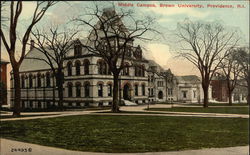 Middle Campus, Brown University Providence, RI Postcard Postcard Postcard