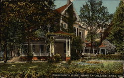 President's Home at Shorter College Rome, GA Postcard Postcard Postcard