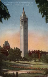 The Campanille - University of California Postcard