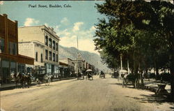 Pearl Street Boulder, CO Postcard Postcard Postcard