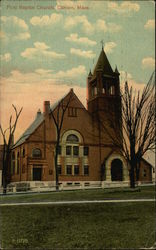 First Baptist Church Postcard