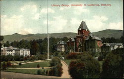 Library Group, University of California Postcard