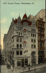 Garrick Theatre Philadelphia, PA Postcard Postcard Postcard