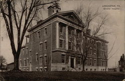 General Hospital Lancaster, PA Postcard Postcard Postcard