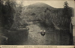 Squam River Center Harbor, NH Postcard Postcard Postcard