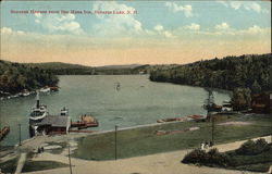 View of Sunapee Harbor from Ben Mere Inn New Hampshire Postcard Postcard Postcard