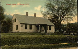 Oldest House in Town Keene, NH Postcard Postcard Postcard