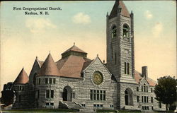 First Congregational Church Postcard