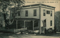 Almeder's Store on Lake Sunapee Georges Mills, NH Postcard Postcard Postcard