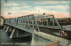 Granite Street Bridge Manchester, NH Postcard Postcard Postcard