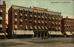 Street View of Eagle Hotel Concord, NH Postcard Postcard Postcard