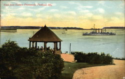 Water View from the East Promenade Postcard