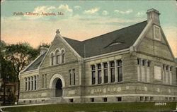 Public Library Augusta, ME Postcard Postcard Postcard