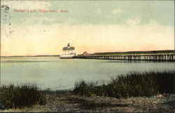 Harbor Light Edgartown, MA Postcard Postcard Postcard