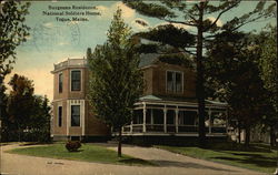 National Soldiers Home - Surgeons Residence Postcard