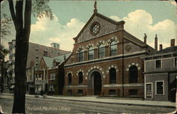 Public Library Postcard