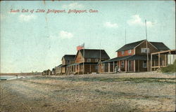 South End of Little Bridgeport Connecticut Postcard Postcard Postcard