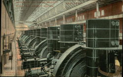 Interior of 59th Street Electric Power House New York, NY Postcard Postcard Postcard