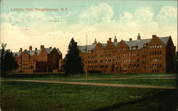 Lathrop Hall and Grounds Poughkeepsie, NY Postcard Postcard Postcard