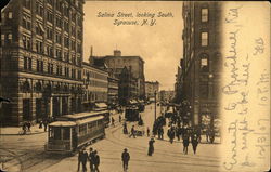 Salina Street, looking South Syracuse, NY Postcard Postcard Postcard