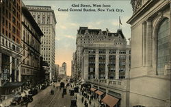 42nd Street West from Grand Central Station New York, NY Postcard Postcard Postcard