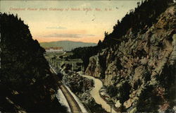 Crawford House from Gateway Notch Postcard