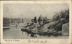 Lighthouse, Gee's Point Postcard