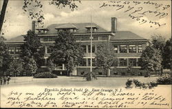 Franklin School on Dodd Street East Orange, NJ Postcard Postcard Postcard