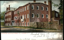 Wooster Manufacturing Company Walden, NY Postcard Postcard Postcard