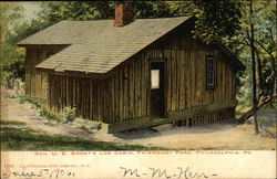 Gen. U.S. Grant's Log Cabin, Fairmount Park Philadelphia, PA Postcard Postcard Postcard