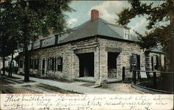 Old Senate House, Erected in 1676 Postcard