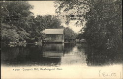 Water View of Curzon's Mill Newburyport, MA Postcard Postcard Postcard