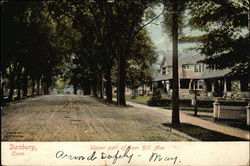 Upper Park of Deer Hill Avenue Danbury, CT Postcard Postcard Postcard