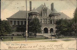 High School Marion, OH Postcard Postcard Postcard