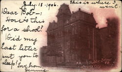 Public School Jersey City, NJ Postcard Postcard Postcard