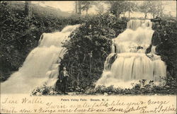 Peters Valley Falls Postcard