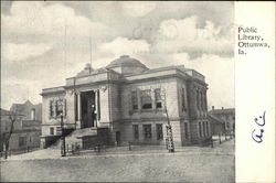 Public Library Postcard