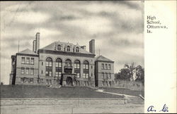 High School Ottumwa, IA Postcard Postcard Postcard