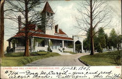 Chapel Oak Hill Cemetery Evansville, IN Postcard Postcard Postcard