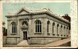 Public Library Postcard