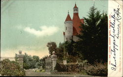 The Lodge, Kearny Park Postcard