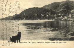 South Sausalito Looking Toward Reservation California Postcard Postcard Postcard