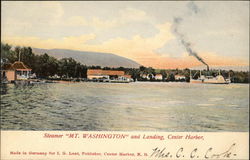 Mt. Washington Steamer Postcard